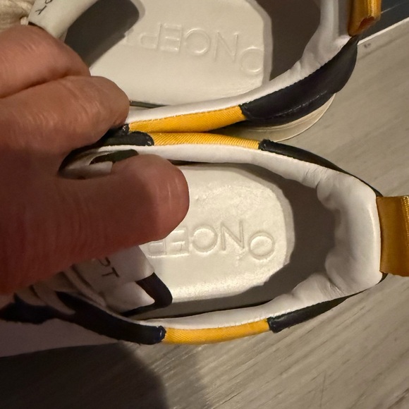 Concept Black and White Men's Sneakers - Picture 6 of 7